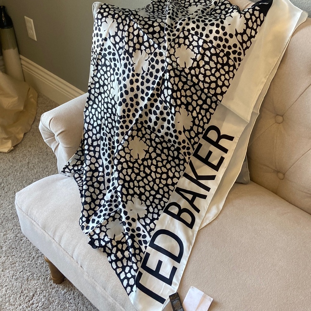 NWT Ted Baker London Silk Scarf